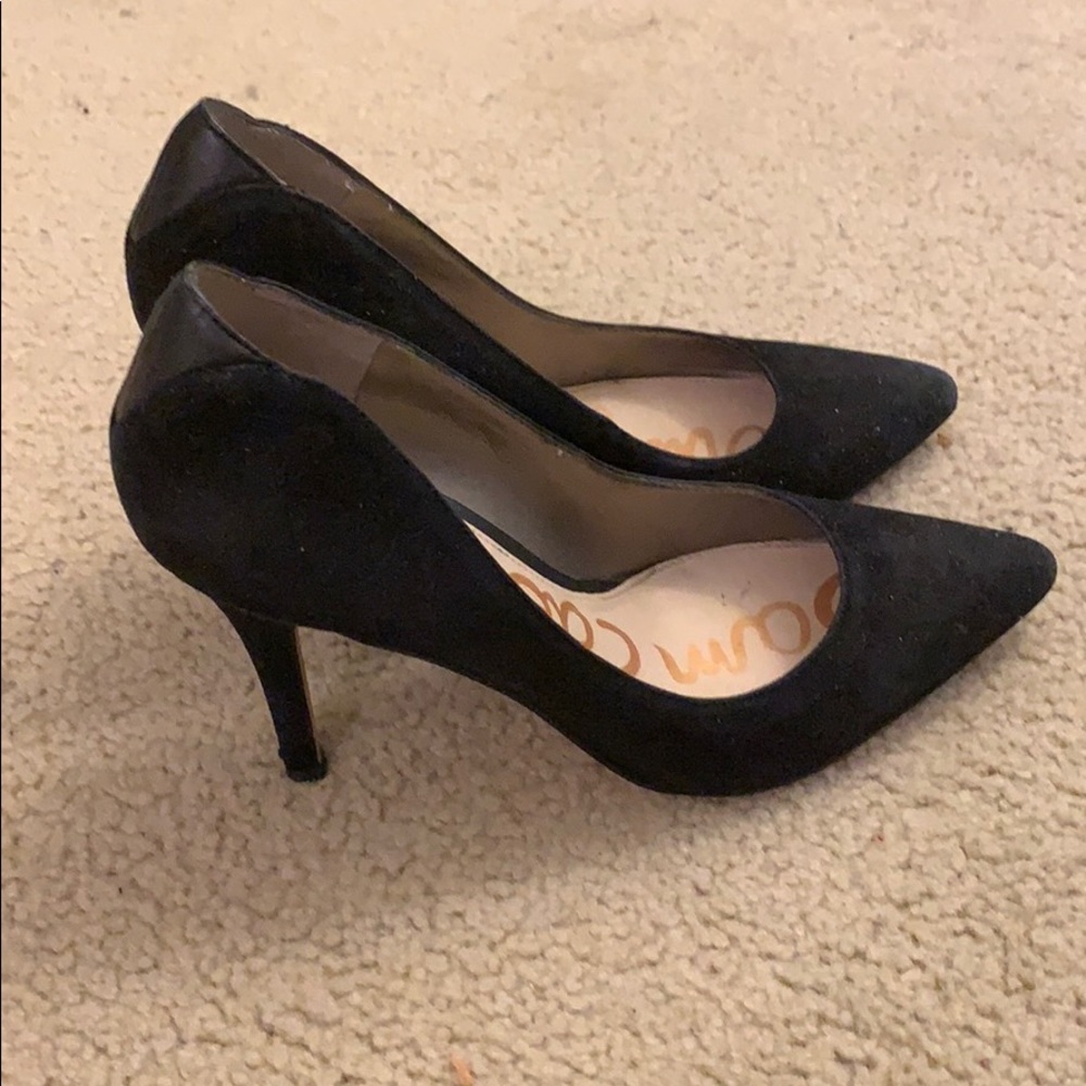 Sam Edelman black pointed pumps size 6